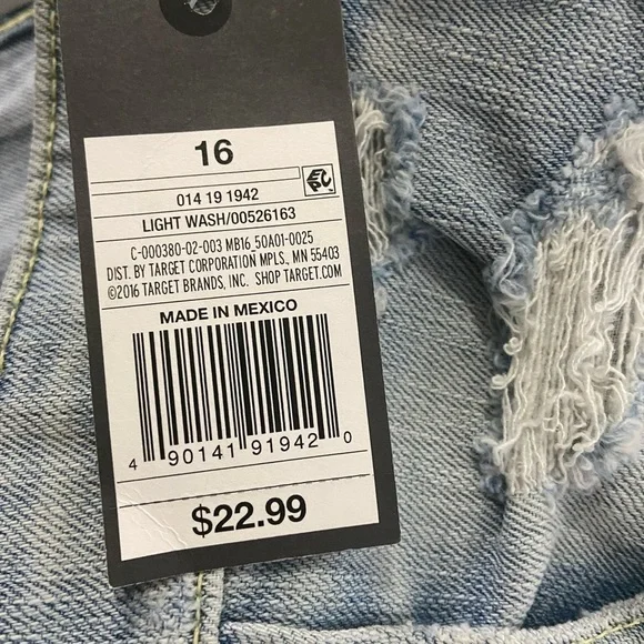 NWT Mossimo Low-Rise Boyfriend Shorts - Picture 5 of 6